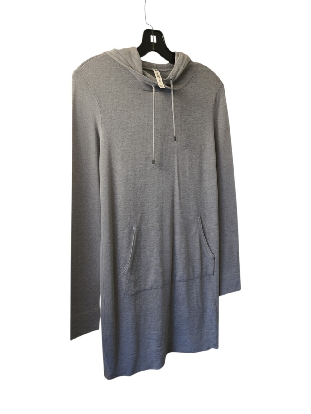 Fabletics Gray Long-Sleeve Hooded Dress